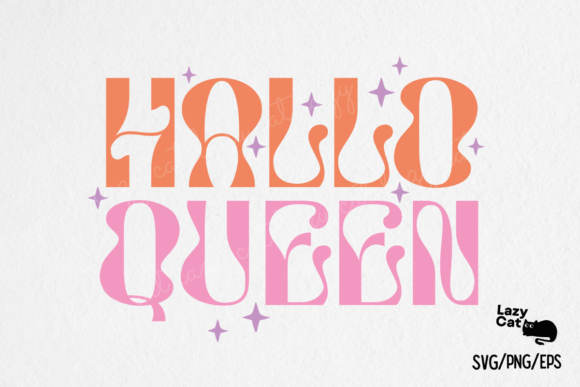 Halloween Retro HalloQueen SVG