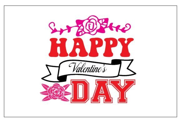Happy Valentine’s Day Svg Design