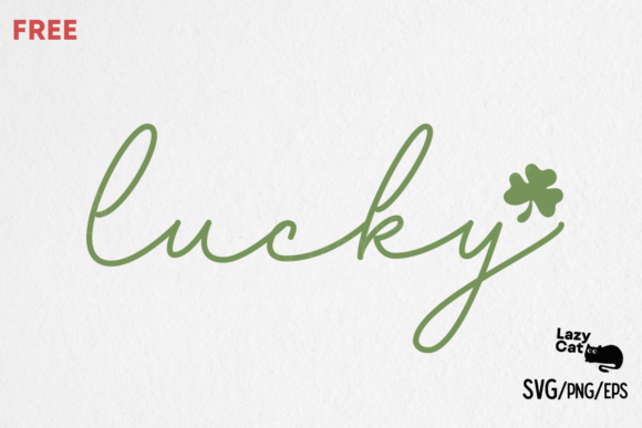 St. Patrick's Day SVG Lucky