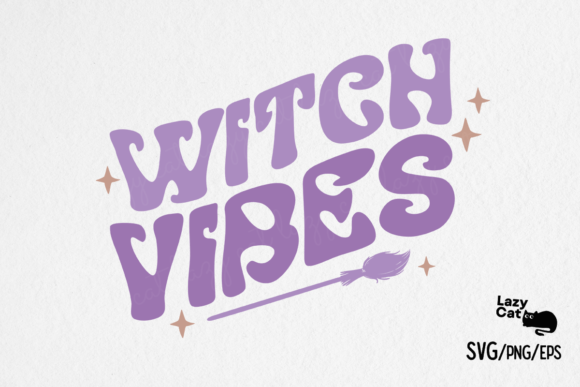 Witch Vibes Halloween Witch SVG PNG